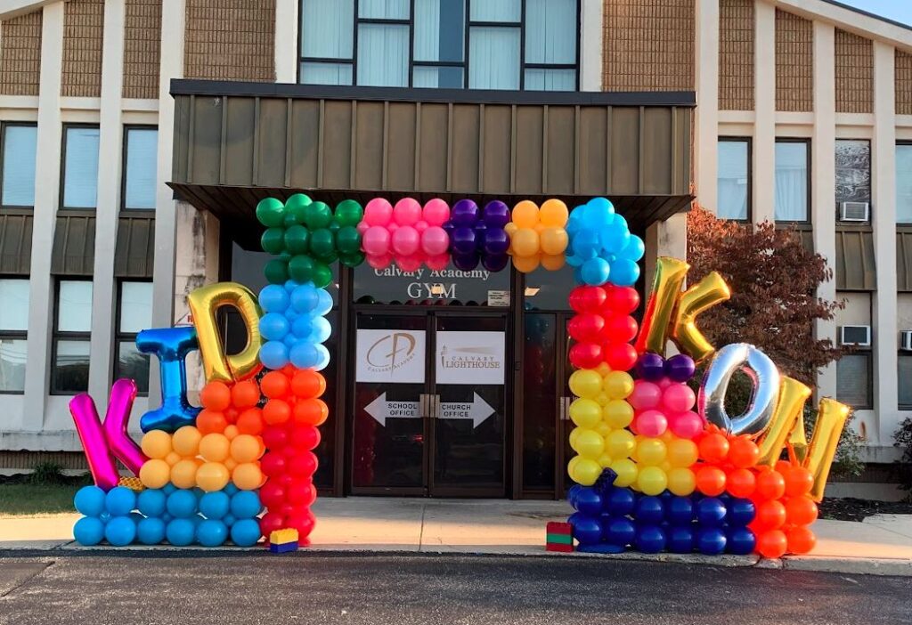 gym event balloon decorations schools and universities NJ