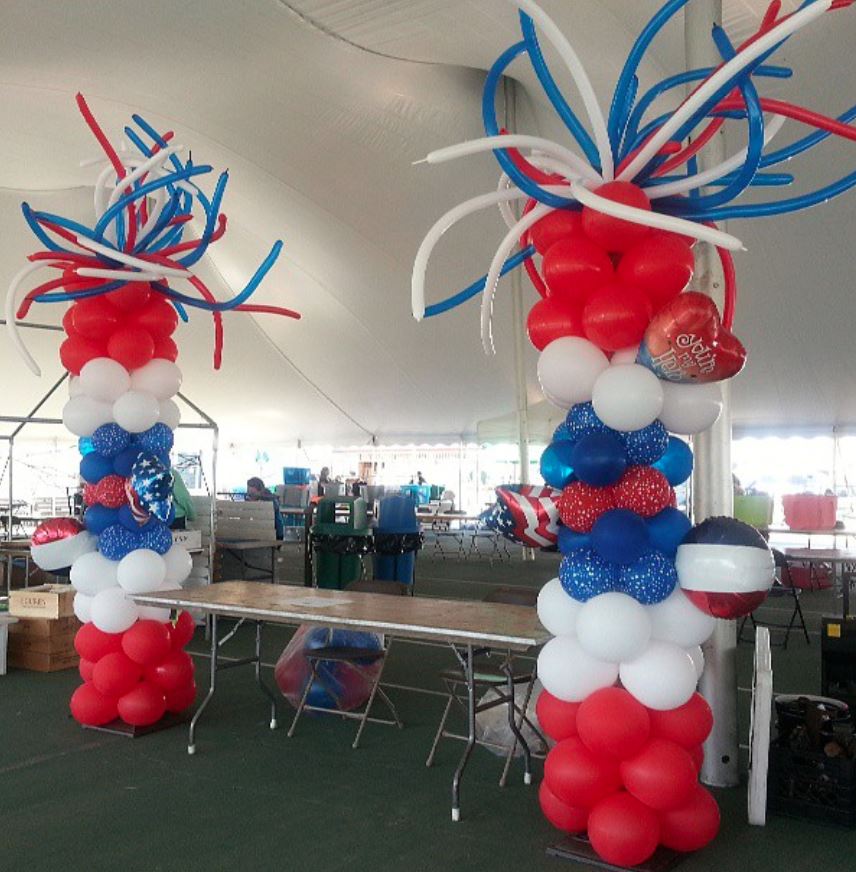 New Jersey parties Balloon columns events