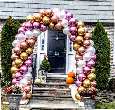 balloon arches new jersey party decorations