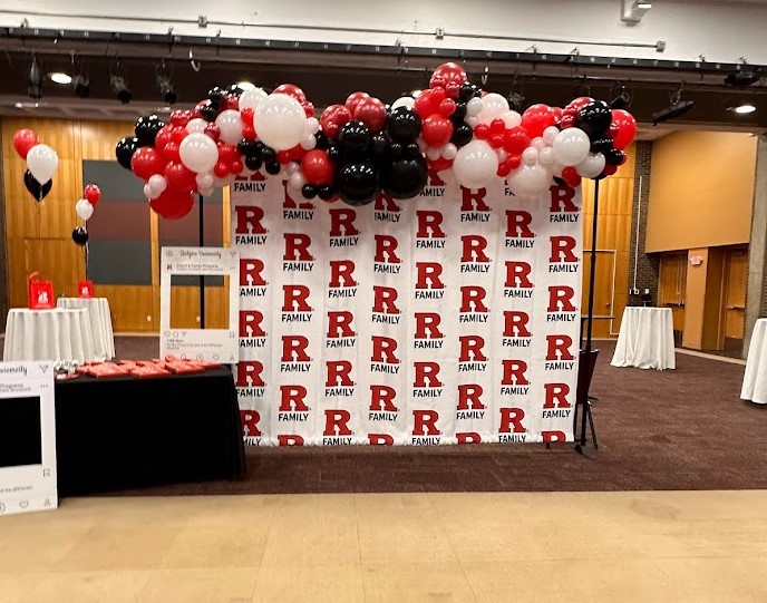 Homecoming Event Decor and Family Weekend at Rutgers