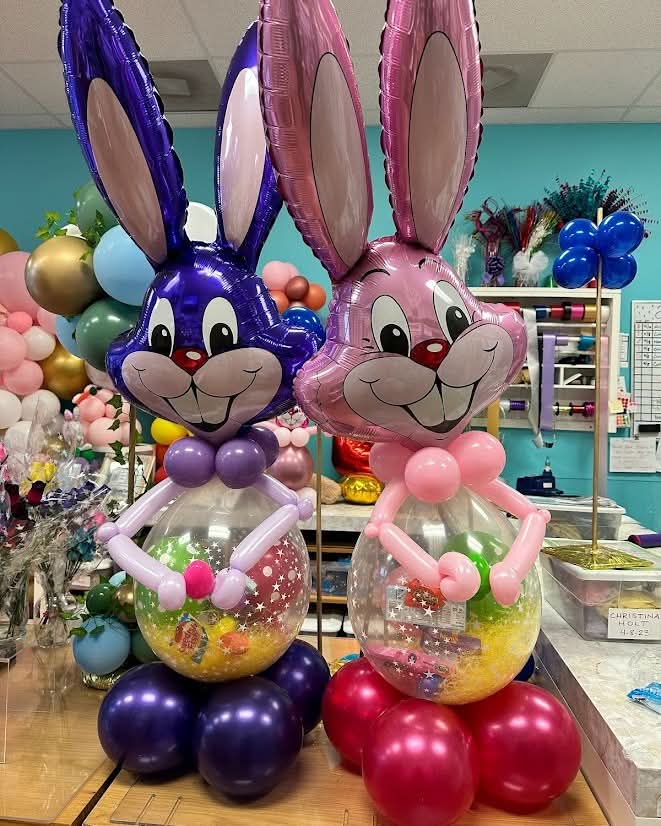 Easter bunny balloon buddy gifts